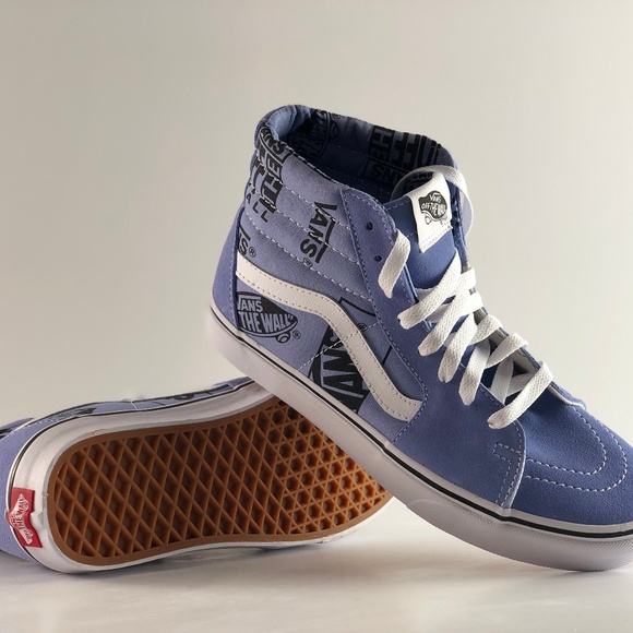 VANS SK8-Hi Lavender Lustr Skateboarding Shoes - Picture 4 of 8